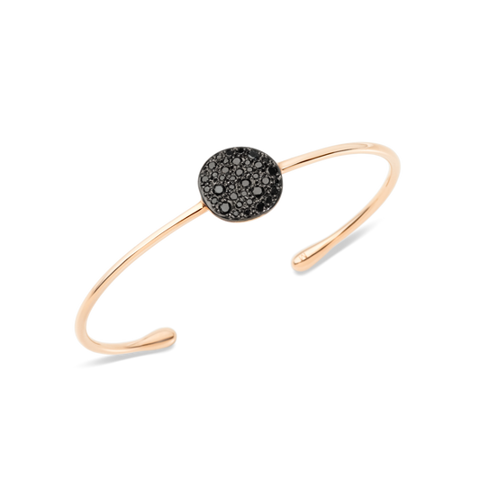 Sabbia bracelet with gold pave and diamonds
