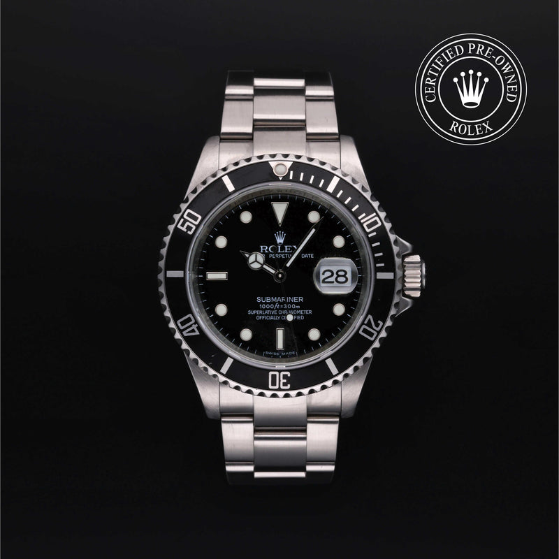 Oyster Perpetual Submariner Date Certified Pre-owned with 40 mm in Steel from 2009