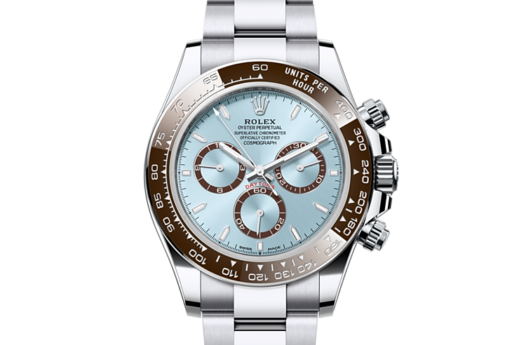 Rolex Cosmograph Daytona in Platinum, M126506-0001 | Date & Time