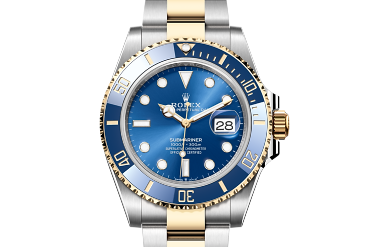 Rolex Submariner Date in Yellow Rolesor - combination of
