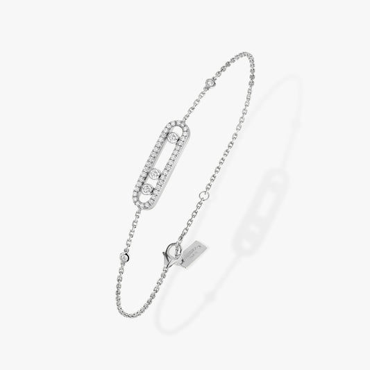 White Gold Diamond Bracelet