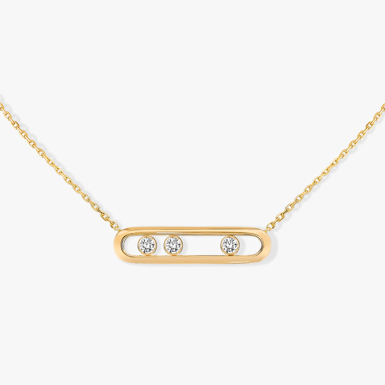 Yellow Gold Diamond Necklace