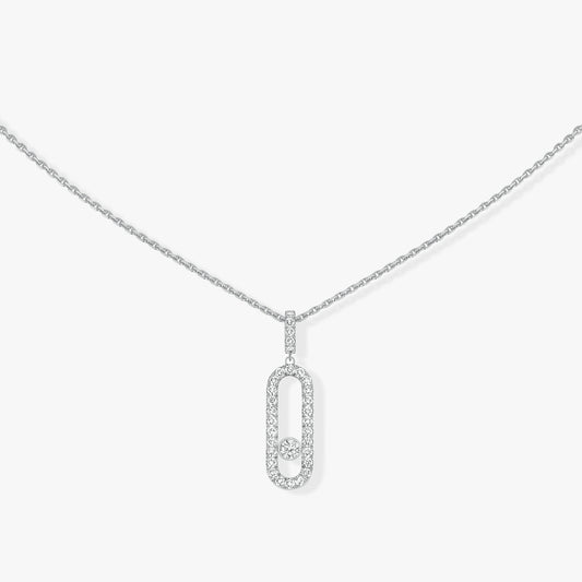 White Gold Diamond Necklace