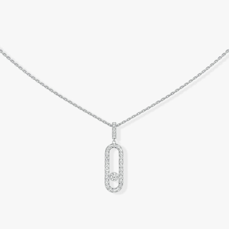 White Gold Diamond Necklace