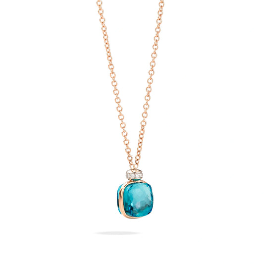 Nudo Necklace in London Blue Topaz