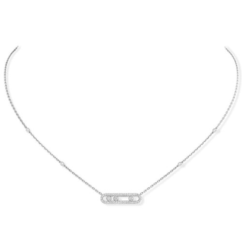 White Gold Diamond Necklace