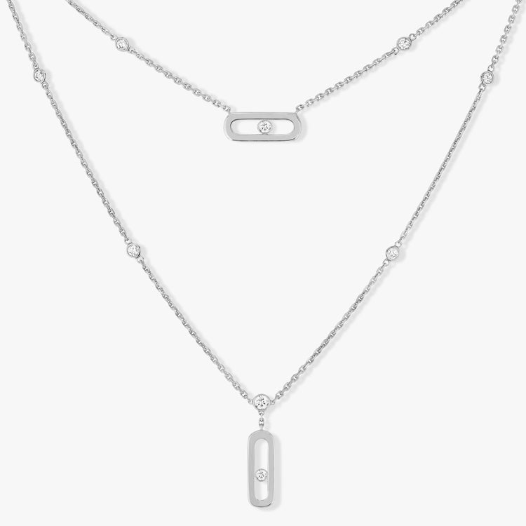 White Gold Diamond Necklace