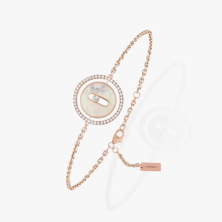 Pink Gold Diamond Bracelet