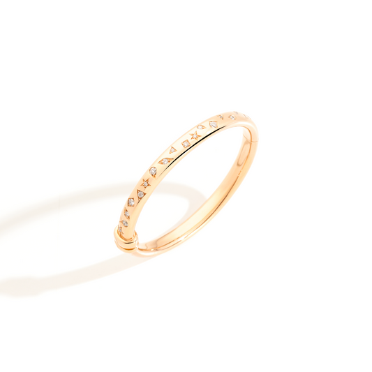 Iconica slim bracelet in rose gold