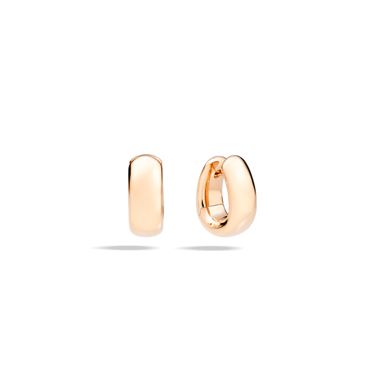 Iconica rose gold earrings