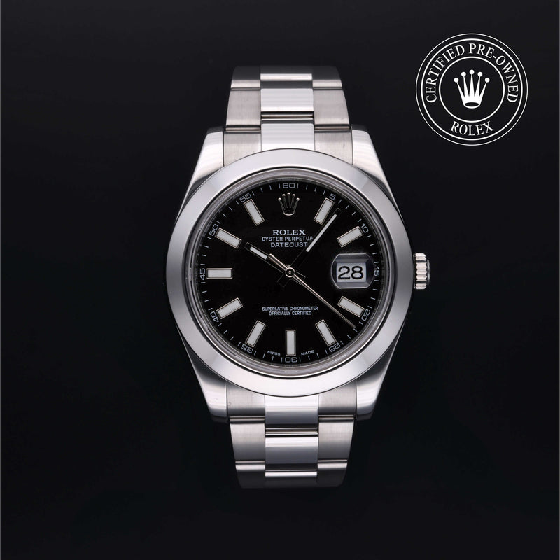 Datejust II Certified Pre-owned with 41 mm in Steel from 2015 - Date & Time