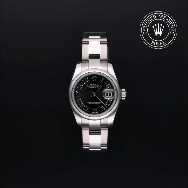 Lady-Datejust 26 Certified Pre-owned with 26 mm in Steel from 2006 - Date & Time
