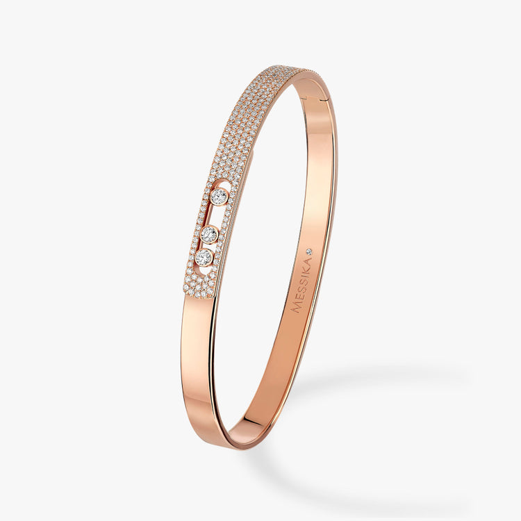 Pink Gold Diamond Bracelet