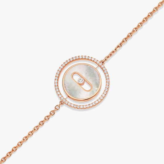 Pink Gold Diamond Bracelet