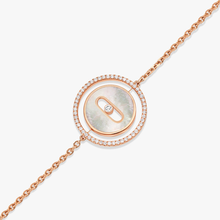 Pink Gold Diamond Bracelet