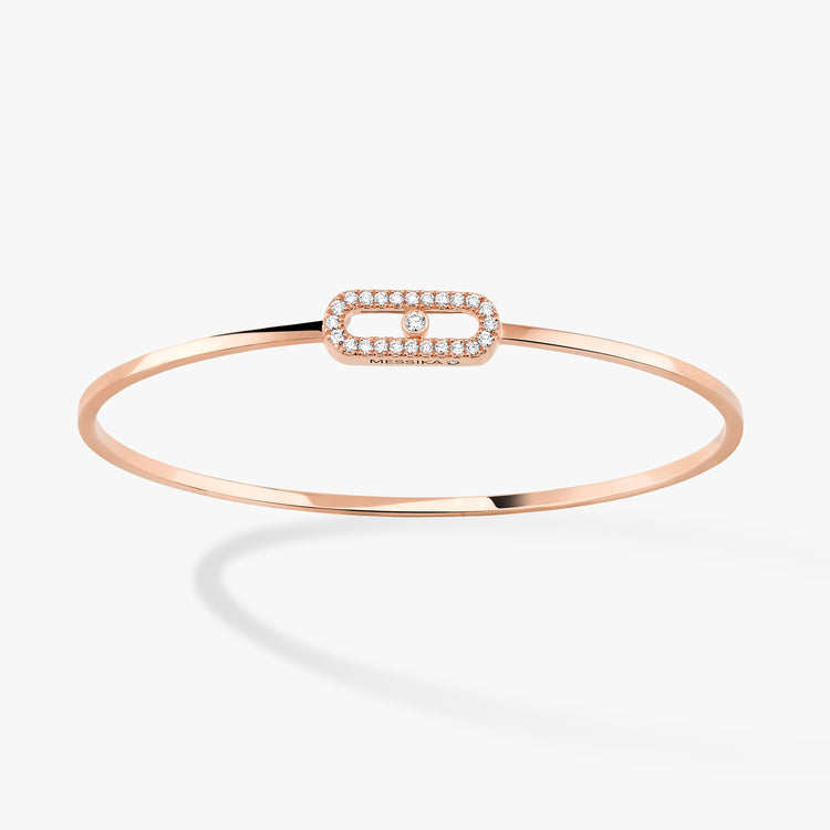 Pink Gold Diamond Bracelet