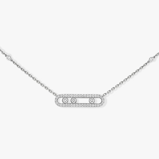 White Gold Diamond Necklace