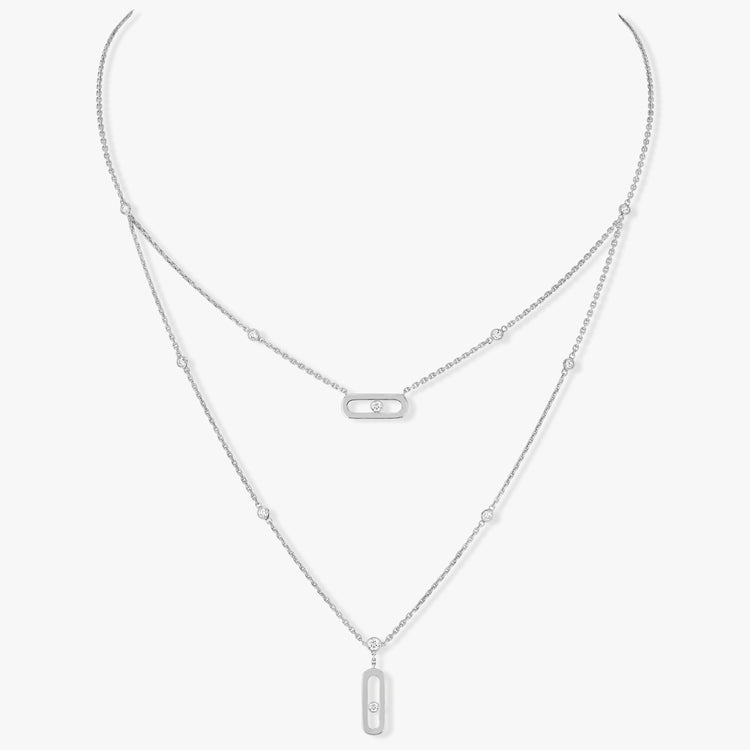 White Gold Diamond Necklace