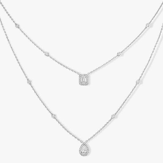 White Gold Diamond Necklace