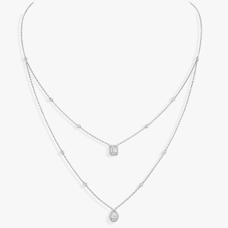 White Gold Diamond Necklace