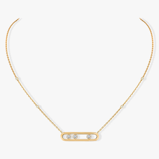 Yellow Gold Diamond Necklace