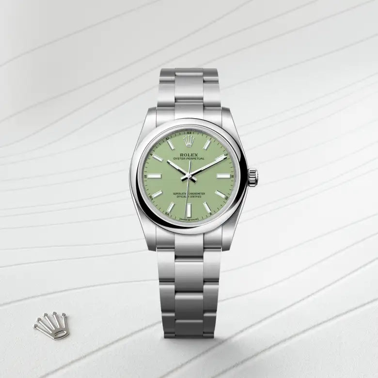 rolex oyster perpetual in oystersteel, m124200-0006 - Date & Time