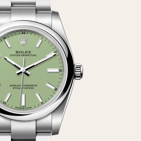 rolex oyster perpetual in oystersteel, m124200-0006 - Date & Time