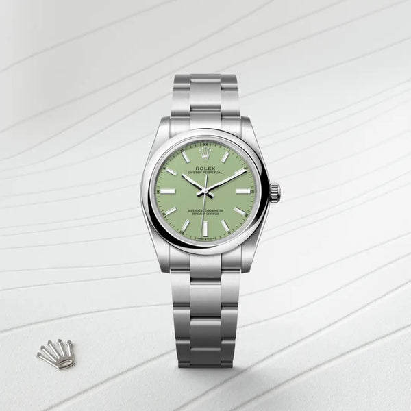 rolex oyster perpetual in oystersteel, m124200-0006 - Date & Time