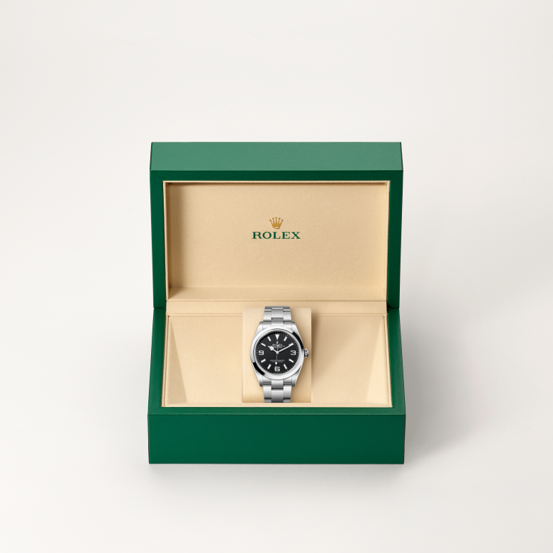 Rolex Explorer 36 in Oystersteel, M124270-0001 | Date & Time Rolex Explorer 36 in Oystersteel, M124270-0001 | Date & Time