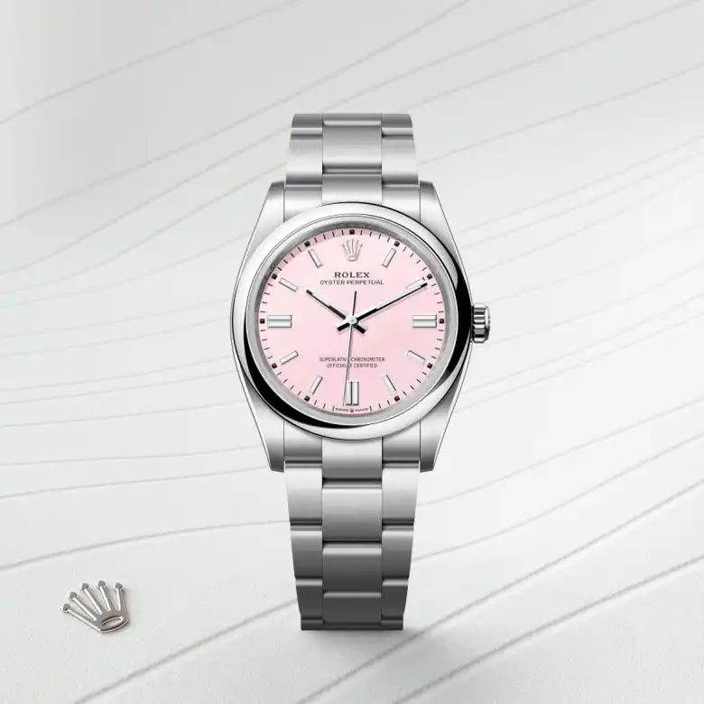 rolex oyster perpetual in oystersteel, m126000-0008 - Date & Time