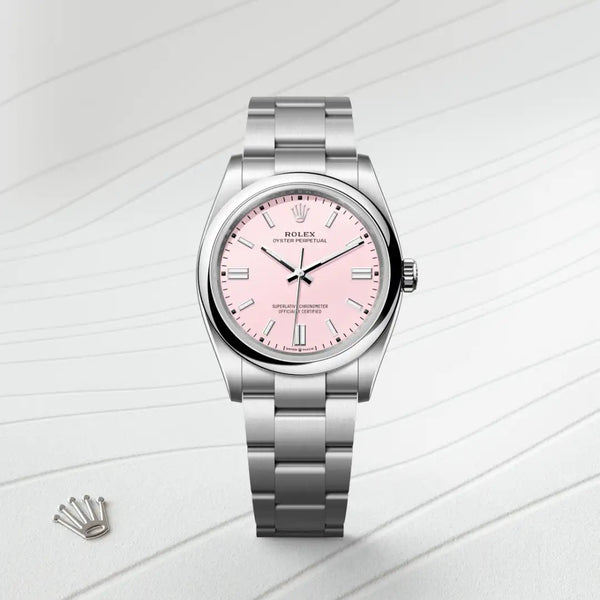 rolex oyster perpetual in oystersteel, m126000-0008 - Date & Time