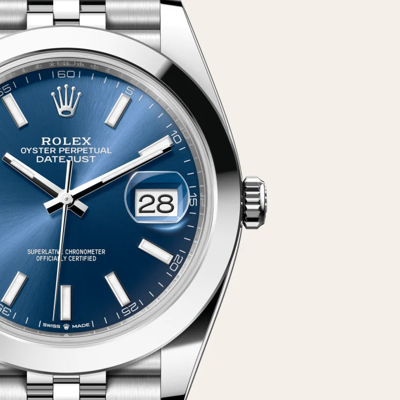 rolex datejust in oystersteel, m126300-0002 - Date & Time