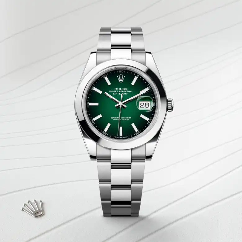 rolex datejust in oystersteel, m126300-0025 - Date & Time