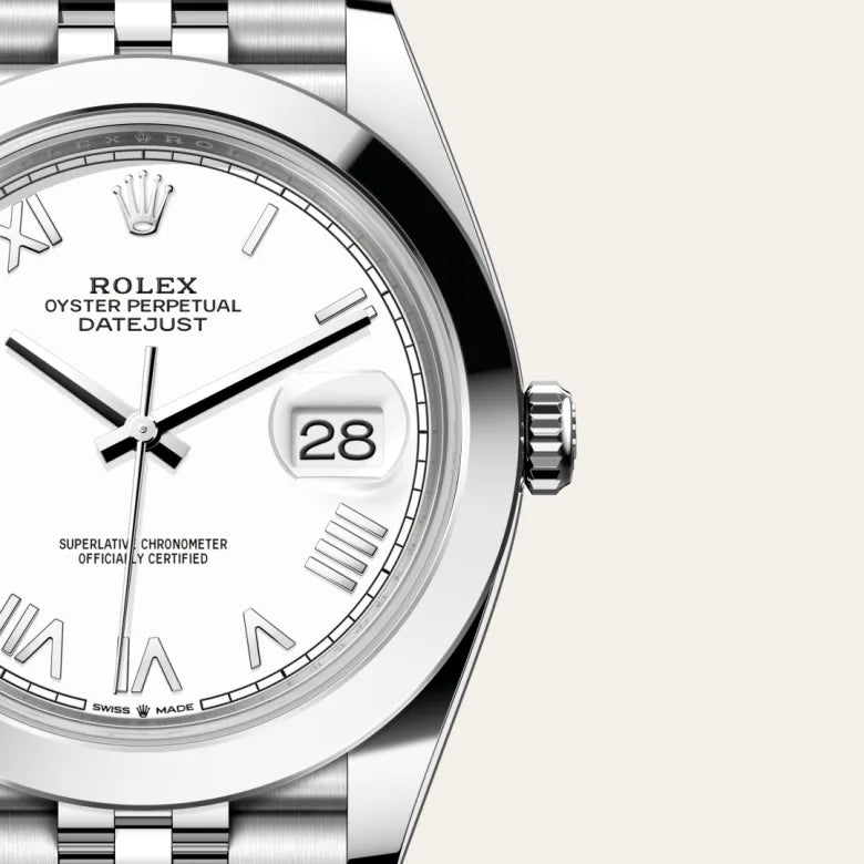 rolex datejust in oystersteel, m126300-0028 - Date & Time