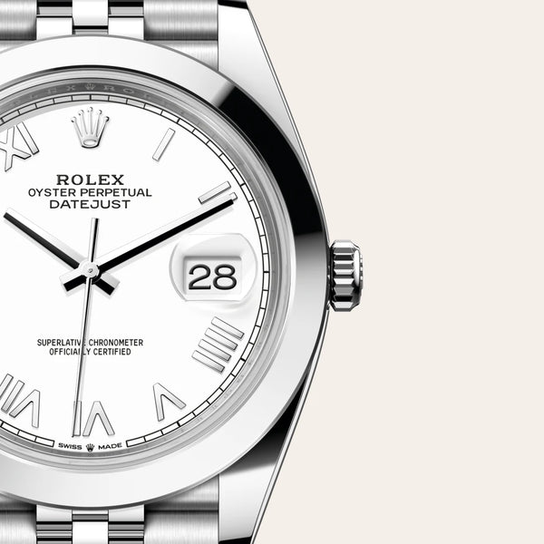 rolex datejust in oystersteel, m126300-0028 - Date & Time