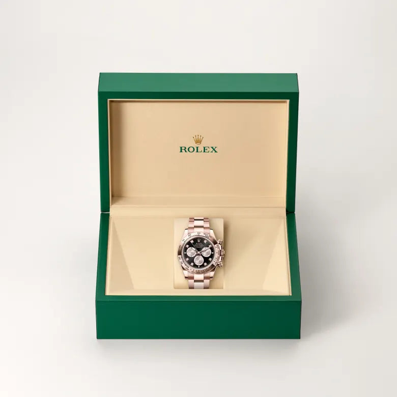 rolex cosmograph daytona in 18 ct everose gold, m126505-0002 - Date & Time