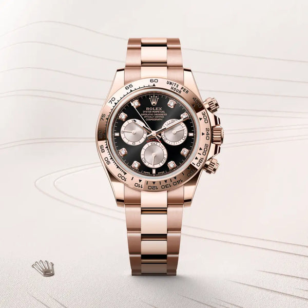 rolex cosmograph daytona in 18 ct everose gold, m126505-0002 - Date & Time
