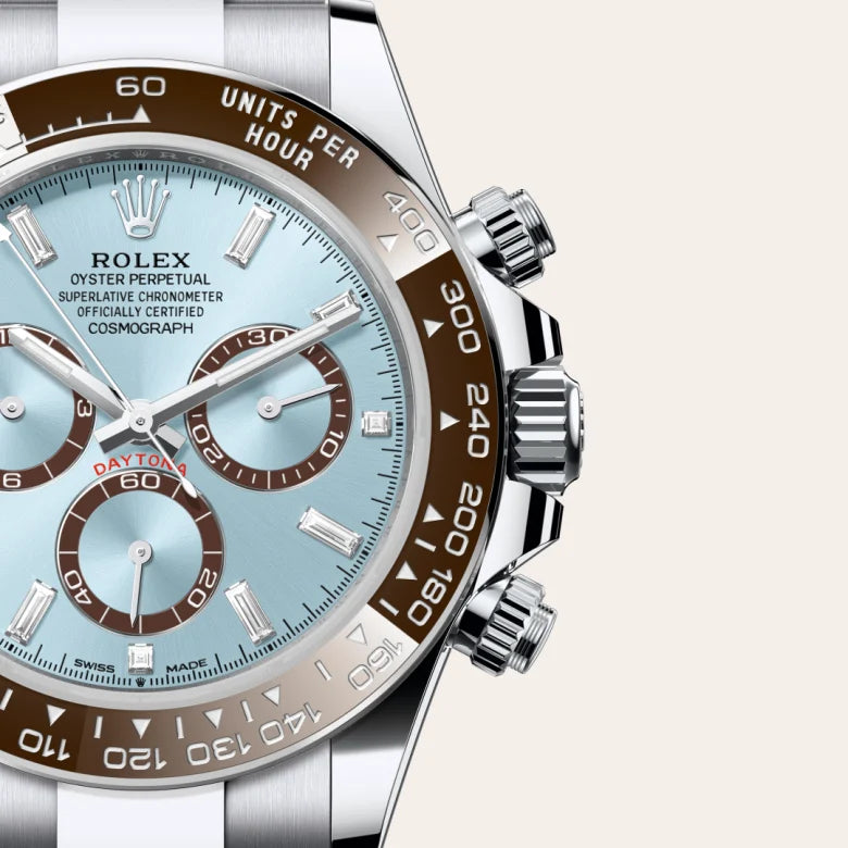 rolex cosmograph daytona in platinum, m126506-0002 - Date & Time