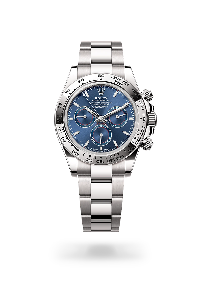 rolex cosmograph daytona in 18 ct white gold, m126509-0005 - Date & Time