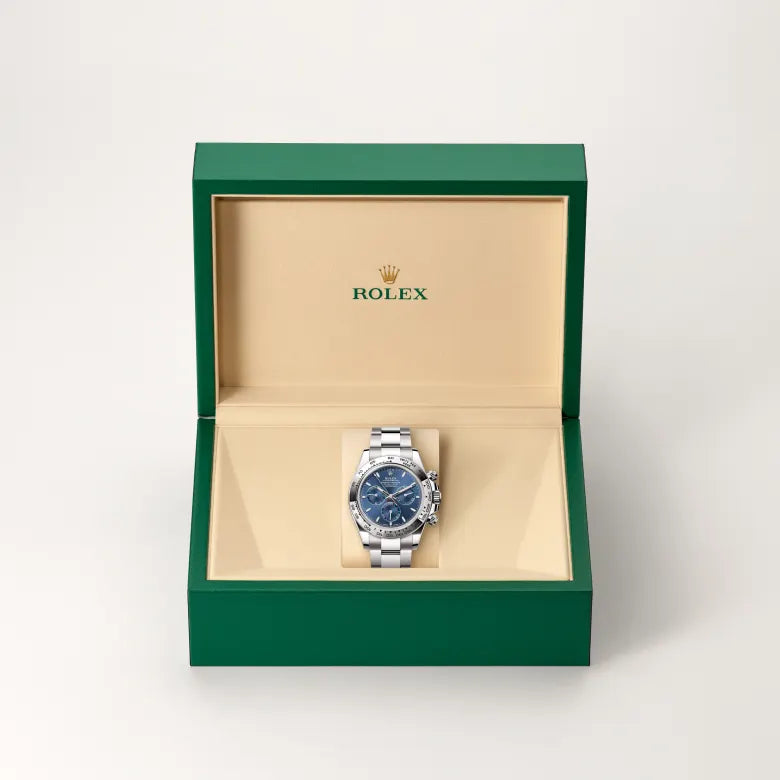 rolex cosmograph daytona in 18 ct white gold, m126509-0005 - Date & Time