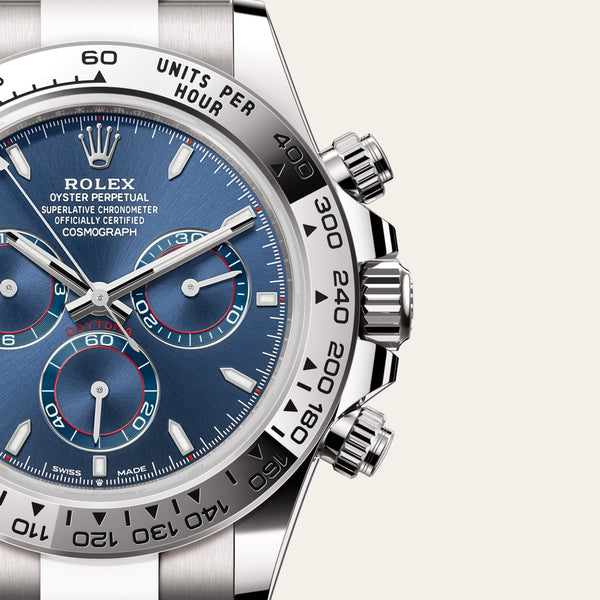 rolex cosmograph daytona in 18 ct white gold, m126509-0005 - Date & Time
