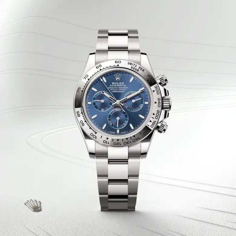 rolex cosmograph daytona in 18 ct white gold, m126509-0005 - Date & Time