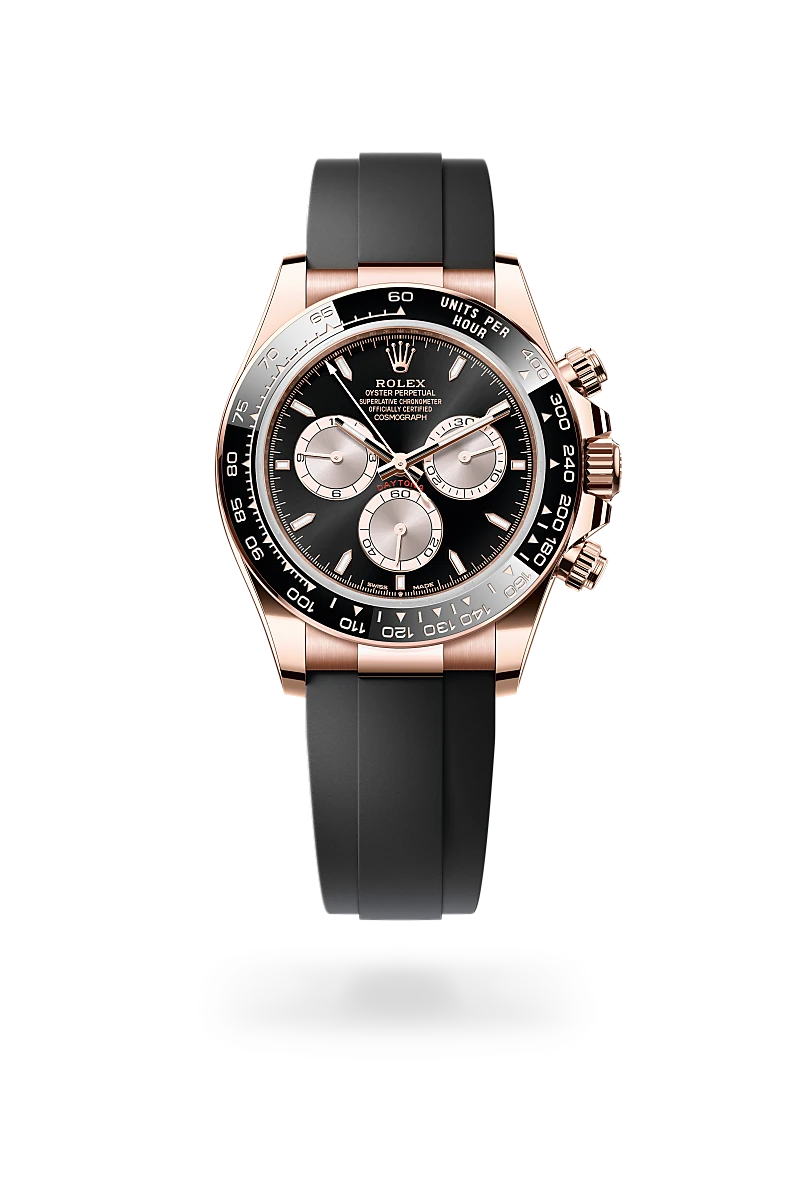 rolex cosmograph daytona in 18 ct everose gold, m126515ln-0002 - Date & Time