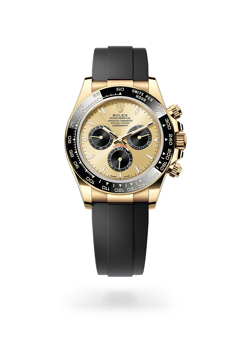 rolex cosmograph daytona in 18 ct yellow gold, m126518ln-0012 - Date & Time