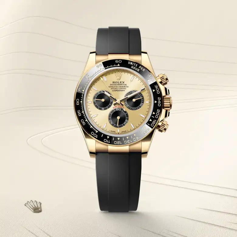 rolex cosmograph daytona in 18 ct yellow gold, m126518ln-0012 - Date & Time
