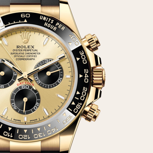 rolex cosmograph daytona in 18 ct yellow gold, m126518ln-0012 - Date & Time