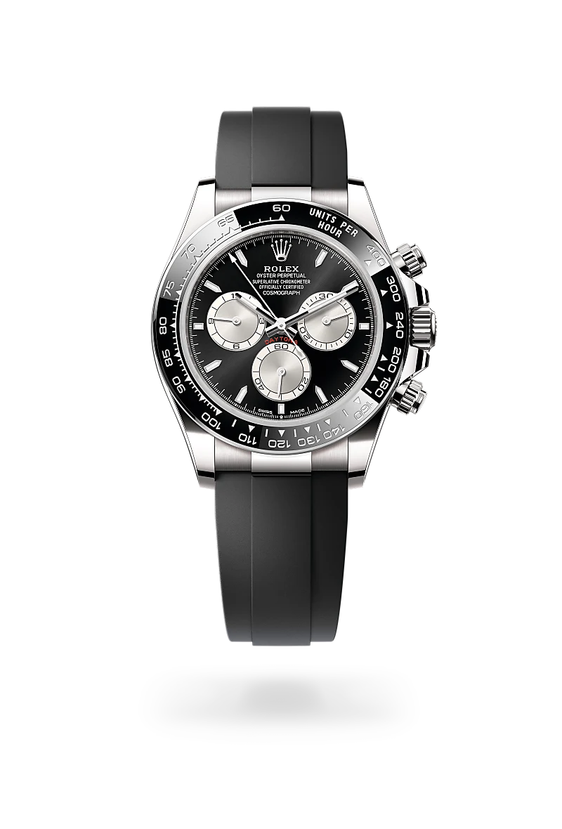 rolex cosmograph daytona in 18 ct white gold, m126519ln-0002 - Date & Time