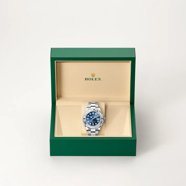 rolex yacht-master in rolesium - combination of oystersteel and platinum, m126622-0002 - Date & Time