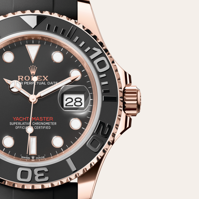 Rolex Yacht-Master 40 in Flexible metal blades overmoulded with