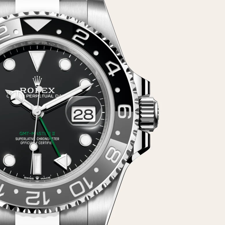 rolex gmt-master ii in oystersteel, m126710grnr-0004 - Date & Time